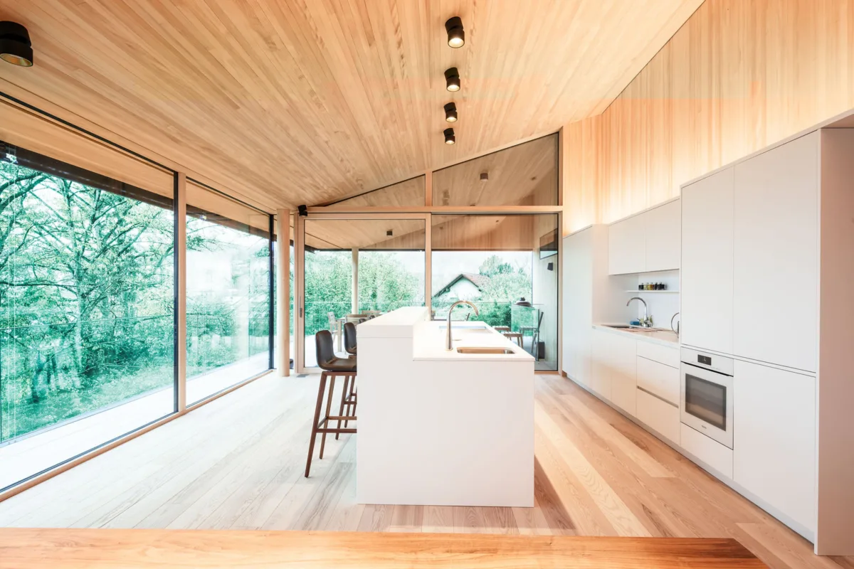 Haus mit Pool von Hammerer Architekten