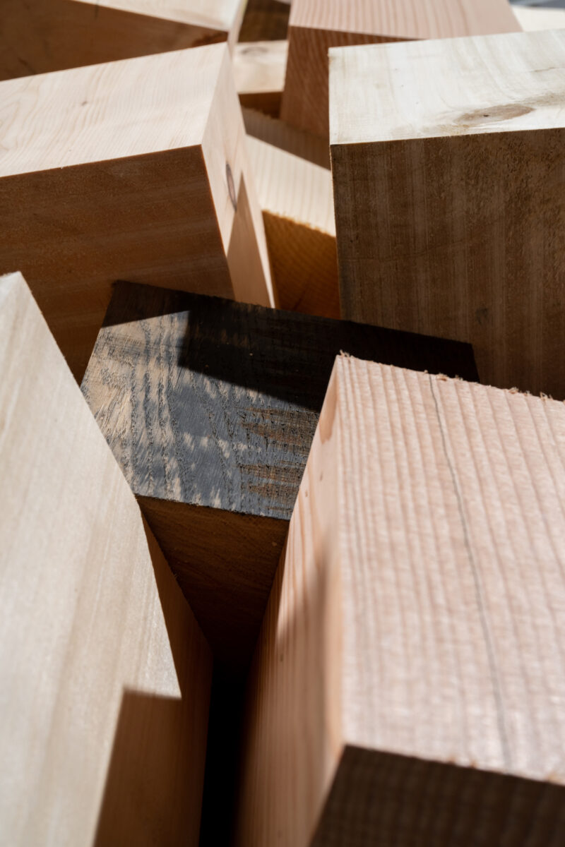 Pro Holz Skulptur von Hammerer Architekten
