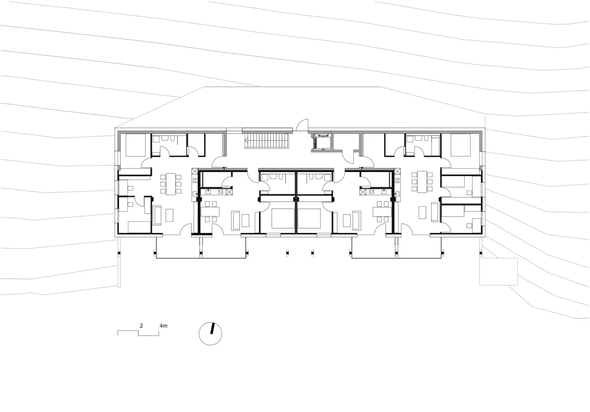 Wohnanlage von Hammerer Architekten