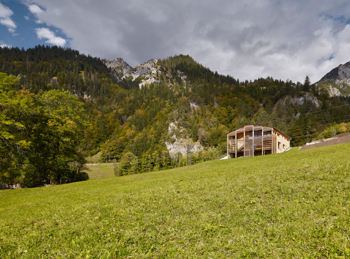 Haus im Klostertal von Hammerer Architekten