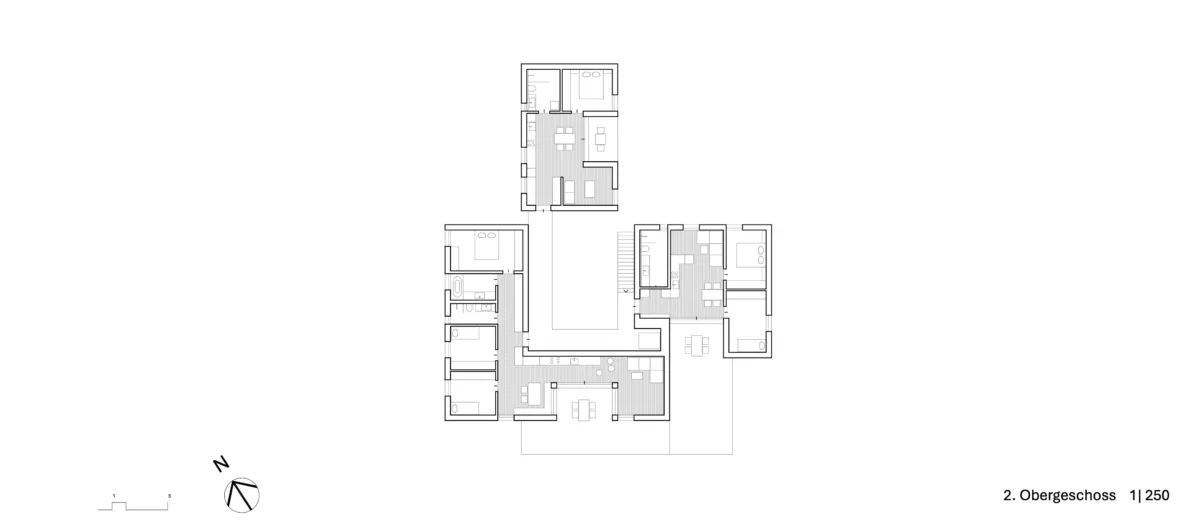 Wohnanlage von Hammerer Architekten