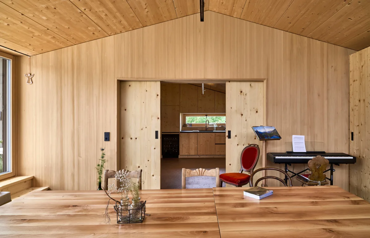 Rückzugsraum mit Bergblick von Hammerer Architekten