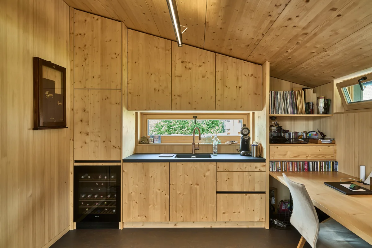 Rückzugsraum mit Bergblick von Hammerer Architekten